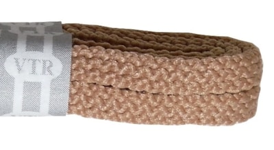 Polyamidové šnúrky tenké béžové