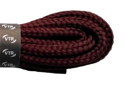 Polyesterové kulaté tkaničky hnědé