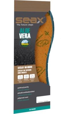 SEAX vložky do bot Aloe Vera