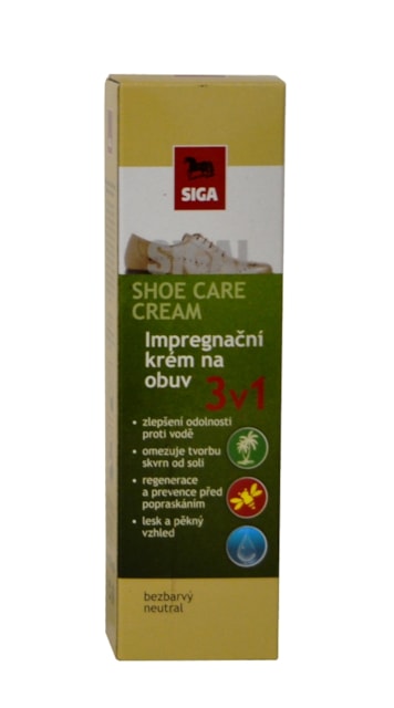 SIGAL Impregnačný krém na obuv No.3C 50 ml, farba neutral