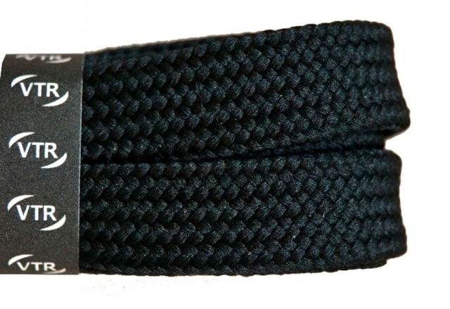 SKATE šnúrky čierne