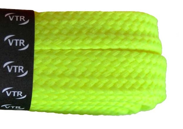 SKATE šnúrky neonové žlté