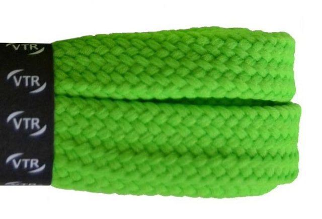 SKATE šnúrky neonové zelené