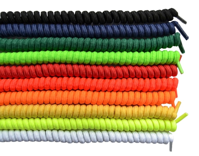 Špirálové šnúrky elastické