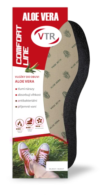 VTR Vložky do bot Aloe Vera