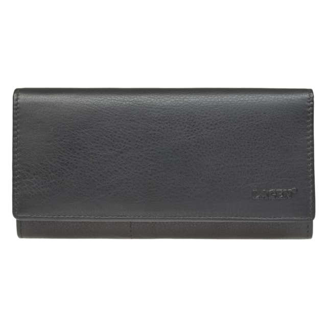 Dámská peněženka LAGEN kožená W-102/L černá BLK