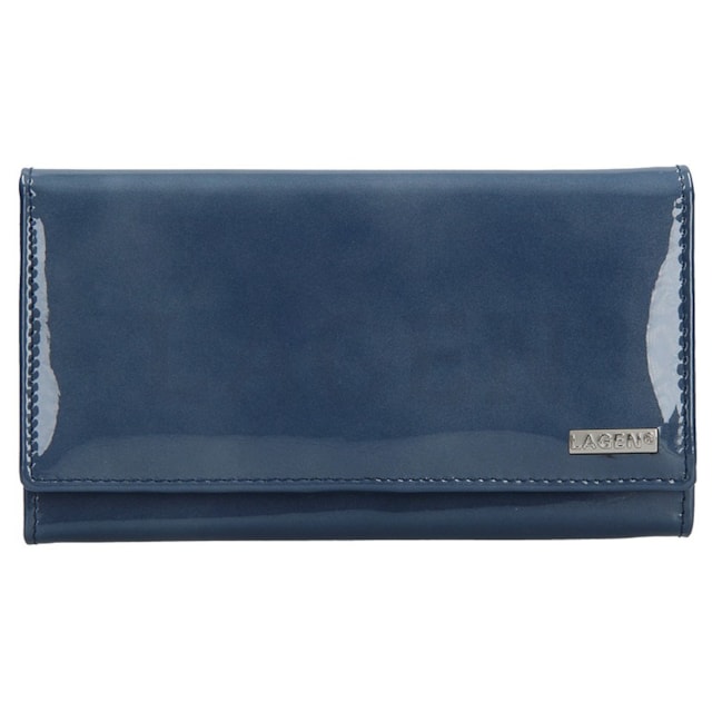 Dámská peněženka LAGEN kožená 50042 modrá BLUE