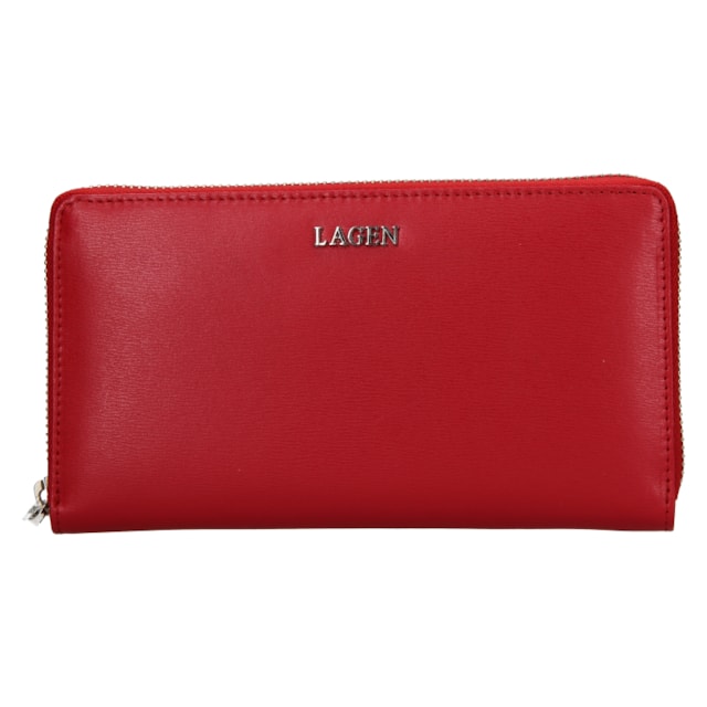 Dámska peňaženka LAGEN kožená 50353 RED