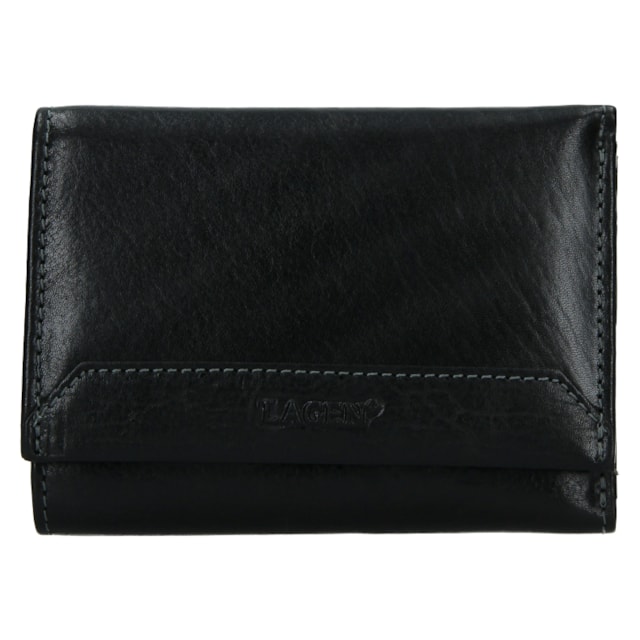 Dámska peňaženka LAGEN kožená LG-10/T BLK