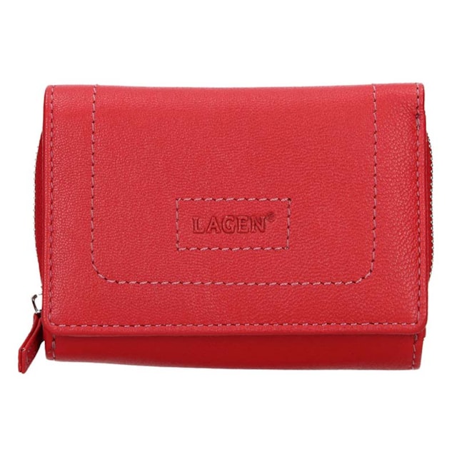 Dámska peňaženka LAGEN kožená BLC/4230 RED
