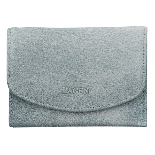 Dámska peňaženka LAGEN kožená LG-2522 OCEAN BLUE