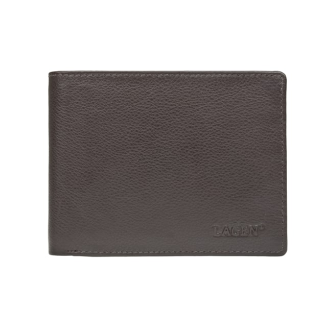 Pánska peňaženka LAGEN kožená C-22 hnedá BRN