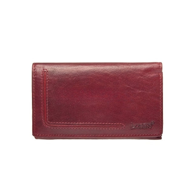 Dámská peněženka LAGEN kožená HT-31/T červená RED