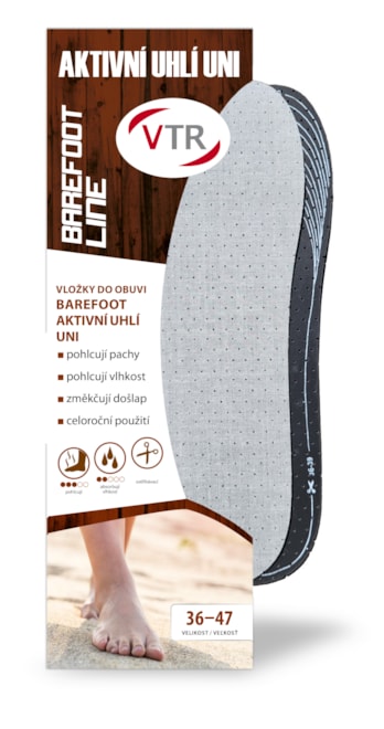 barefoot aktivni uhli UNI obal