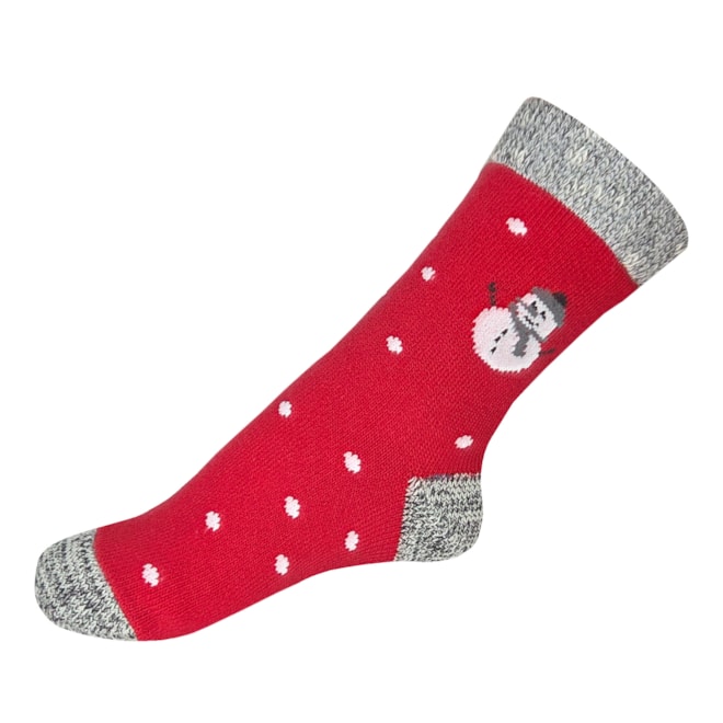 18 detske-zimni-ponozky-knebl-cerveny-snehulak