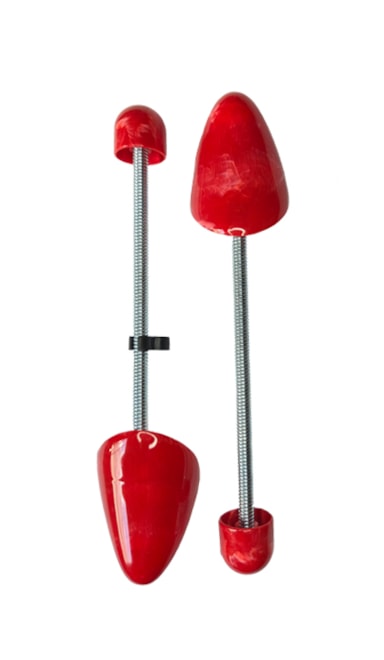 Napínák pružinový dámský špičatý červený 2025