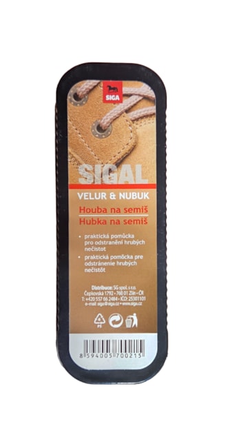 SIGAL Hubka na semiš velúr-nubuk