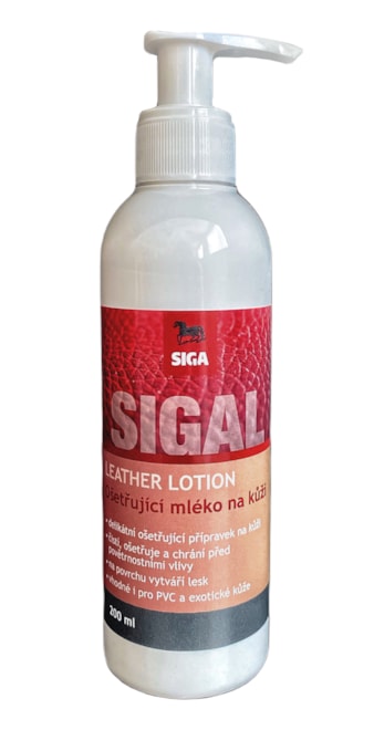 SIGAL Ošetřující mléko na obuv 200 ml 2025